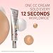 Erborian Color Correcting CC Cream with Centella Asiatica, Fair (Clair) - Light Multi-Purpose Facial Concealer with Illuminating Finish Soothes & Hydrates - SPF Korean Skincare Skin Perfector - 1.5 Oz