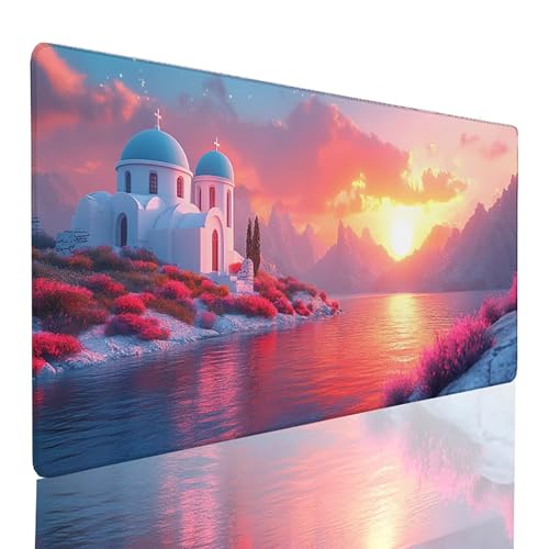 Tapis de souris jaune XXL améliorant la précision et la vitesse du pointeur gaming