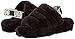 UGG Women's Fluff Yeah Slide Slipper, Black, 9