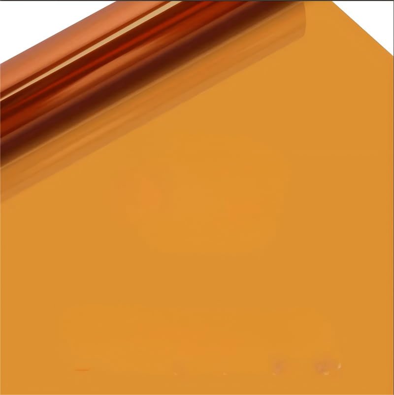 Meking カラーフィルター オレンジ 半透明フィルム 85 フルcto 照明用 40x50cm 色補正フィルター 暖色系 減光 調光 4枚入り ストロボ/フラッシュ/LEDライト 写真撮影