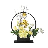 PBLCYUT Artificial Flowers Peony Artificial Flower, Silk Fake Flower Mixed Flower Collection, Peony/