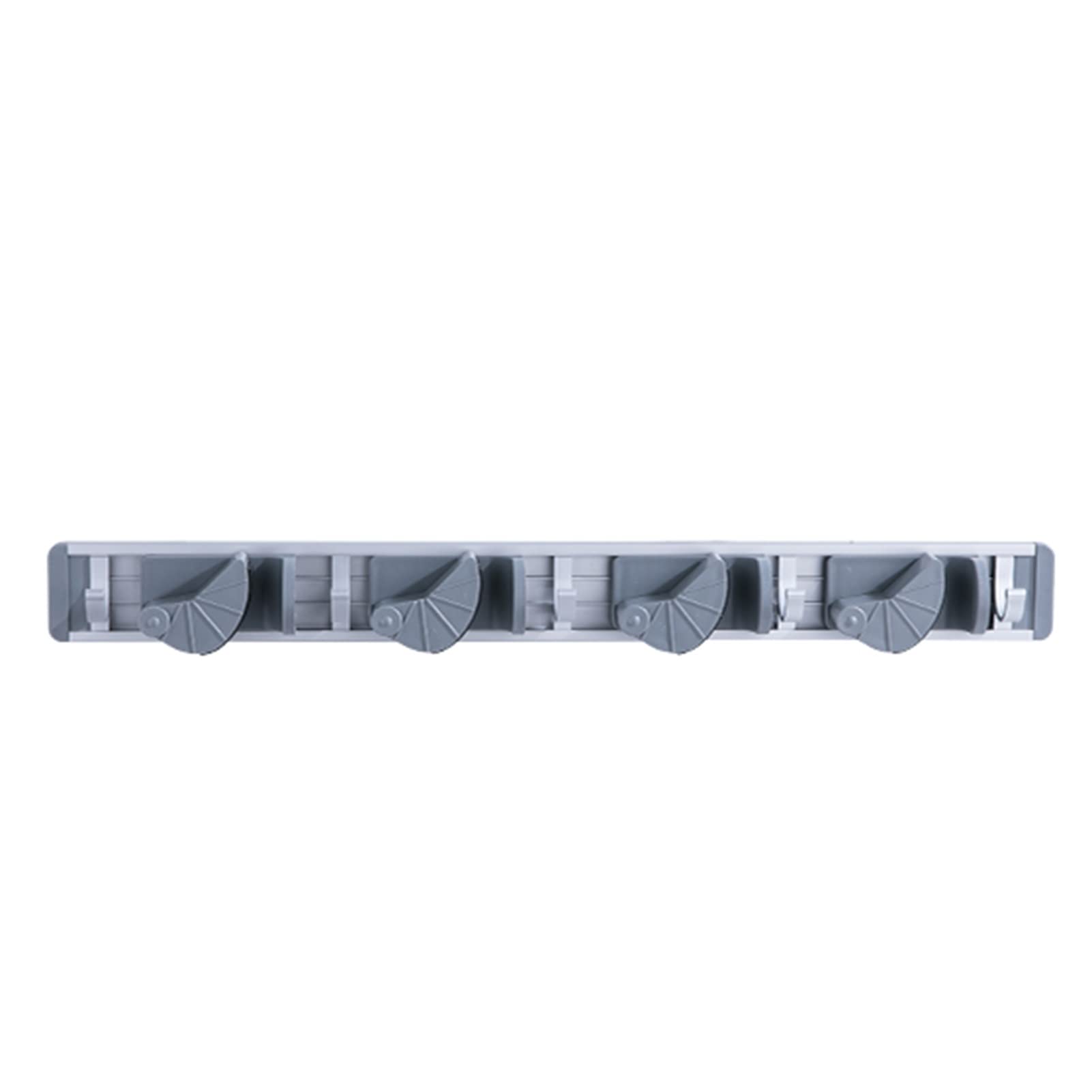 Wandhalterung Besenständer, Space Aluminium Mopphalter Werkzeug Organizer, selbstklebend, kein Bohren, strapazierfähiger Moppständer, for Hausgarten, Garage (Size : 50 * 4.5cm)