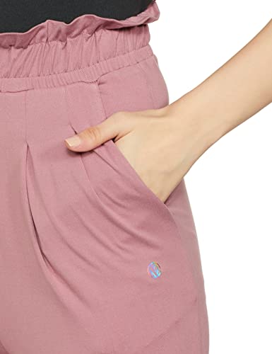 Image of Van Heusen Women High Rise Ruffle Regular Fit Pants