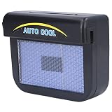 CHICIRIS L'aspiratore per Auto Ad Energia Solare Purifica Efficacemente L'aria per gli Interni Dell'auto con Pannelli in Polisilicio