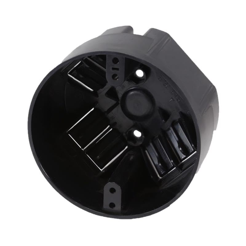 CANTEX EZ Box NEW Work 20 CU in Round Polycarbonate Fan Box Black