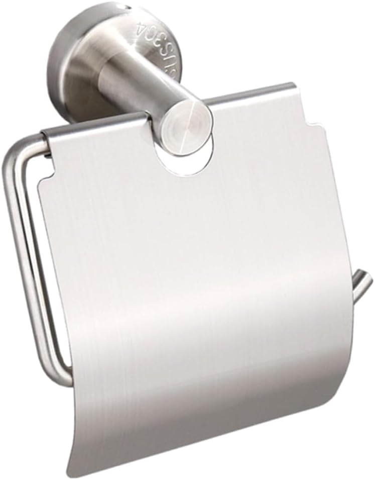 Stainless Steel Wall - Mounted Toilet Paper Holder, Chic Bathroom & RV Accessory