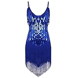 Stilvolle und modische, funkelnde Pailletten und Quasten machen Sie zu einem Superstar, wenn Sie tanzen