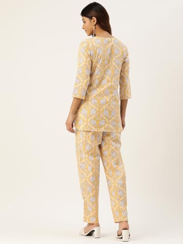 Image of feranoid Women Full Sleeves Cotton Nightsuits