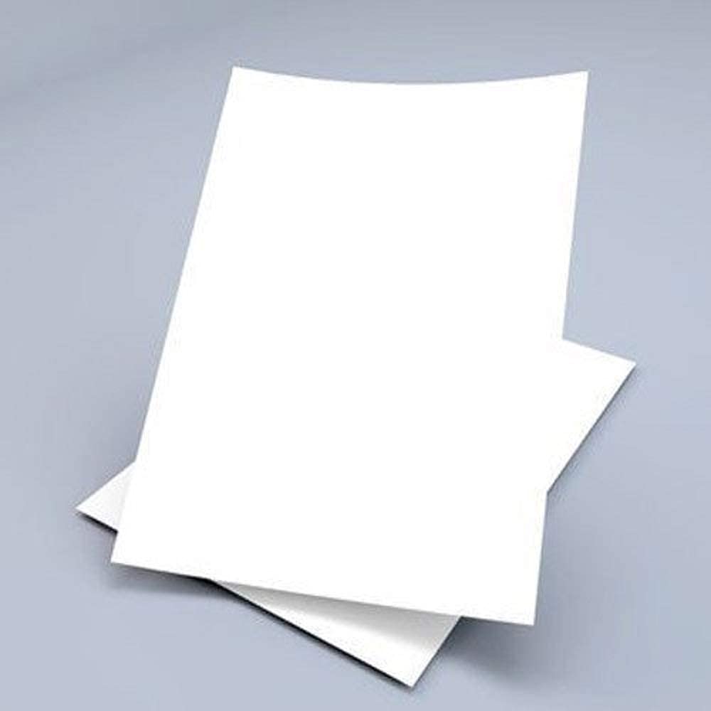 SEJASCOLLECTIONS | Pack of 5 Sheets | A1, Big/Full Size, 400 GSM Thickness, Super Smooth Finish Ivory Drawing Paper Sheets, White, Size: 71x56 Centimeters, Pack of 5 Sheets. 2