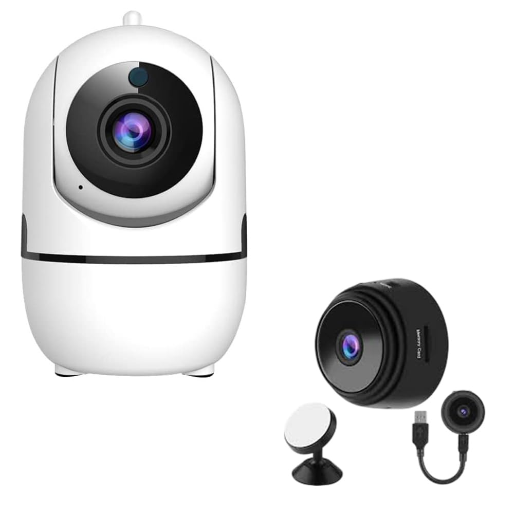 CAMERA DEKHO 1080P WiFi Home IP Camera, Indoor Pan/Tilt 2.4Ghz Wireless Security Camera,Nanny cam with Auto Tracking, Cloud Service, Two Way Audio for Baby/Elder/Pet | Free Magnetic Spy Camera-image-34