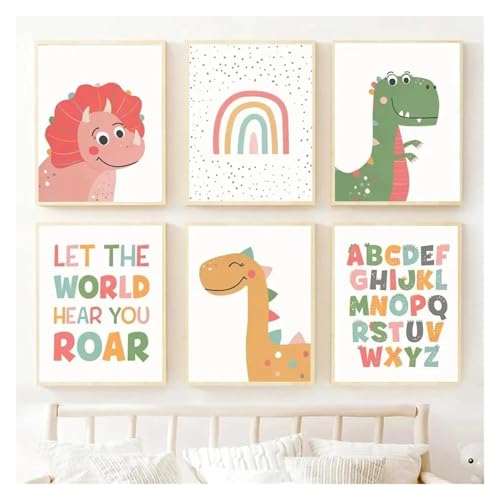 Tableau déco nature dinosaure sur toile de qualité supérieure