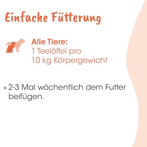 cdVet Naturprodukte Singulares Bio-Kokosöl 200 ml - Hund, Katze, Nager, Vögel, Reptilien - überdeckt Eigengeruch - Schutz vor Schädlingsbefall - Bio-Qualität - kaltgepresst- MCT-Fettsäuren -