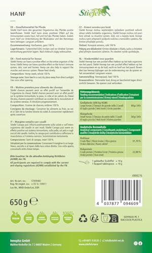 Stiefel Hanf, ganze Samen 650gr