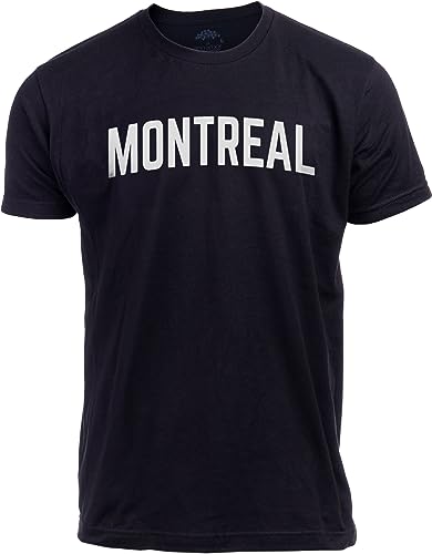 Montreal, Quebec City Pride Modern Fit T-Shirt for Men Women - (Black,M)