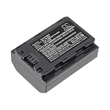TECHTEK Batteria 2600mAh compatibile con [Sony] A7 Mark 3, A7R Mark 3, Alpha 1, Alpha 6600, 7 III, 7C, 7R III, 7R IV 35mm, 7S 9, 9 II, a7 a7R A9, E-mount APS-C, ILCE-1, ILCE-1M2, ILCE-6600, ILCE-6600