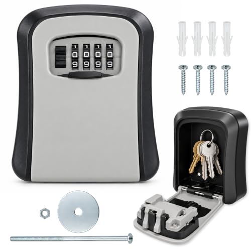 Caja de Seguridad para Llaves, Caja de cerradura, Código de 4 dígitos