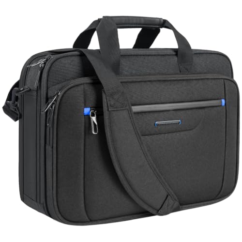 Image of VANKEAN Laptop Briefcase Fits 15.6 inch-16 inch Laptop Slim Expandable Shoulder Bag