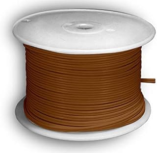 National Artcraft Bulk Lamp and Electrical Brown Cord on 250 Ft. Spools - SPT-1#18 AWG Wire (1 Spool)