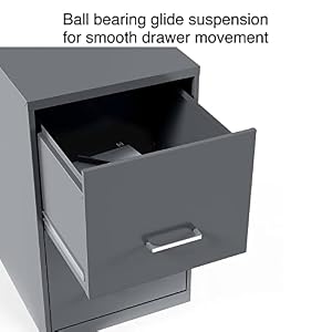 Staples Vertical File Cabinet, 2-Drawer, for Letter/Legal Files — photo 6 of 6