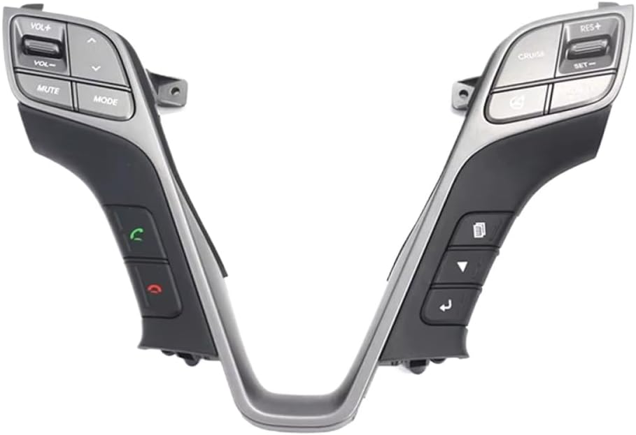 Steering Wheel Cruise Control Switch Button 96700-A1300RYN Compatible with Santa Fe IX45 2013 2014 2015