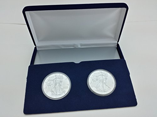 Estuche Air-Tite para Monedas Azul Modelo H miniatura 2