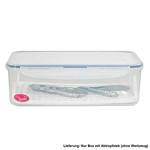 Kosmetex Steribox, 28x16x8 cm Behälter für die Desinfektion, Sterilisationsbox, Desinfektionsbox, Reinigung von Instrumenten