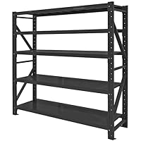 Amazon｜KIKAIYA 中量ラック 5段 耐荷重250kg×5 幅200×奥行60×高