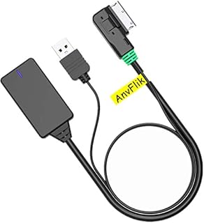 AMI/MDI Bluetooth Wireless Music Cable Compatible with Audi - Bluetooth 5.0 USB Audio Adapter Music Interface 2G 3G Music Adapter Cable Accessories Works with Smartphone Bluetooth Capable Devices