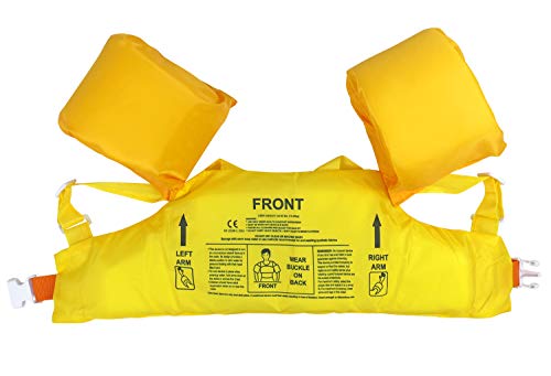 image for Gogokids Kids Swim Vest Life Jacket, Swimming Aid Armbands for Toddler