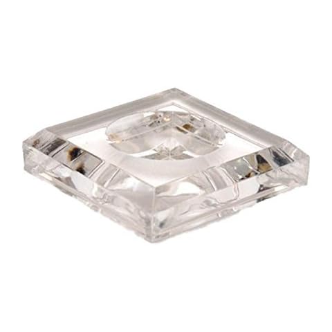 BESTPYSANKY Clear Square Plastic Sphere or Easter Egg Stand Holder Display 2 Inches Cover