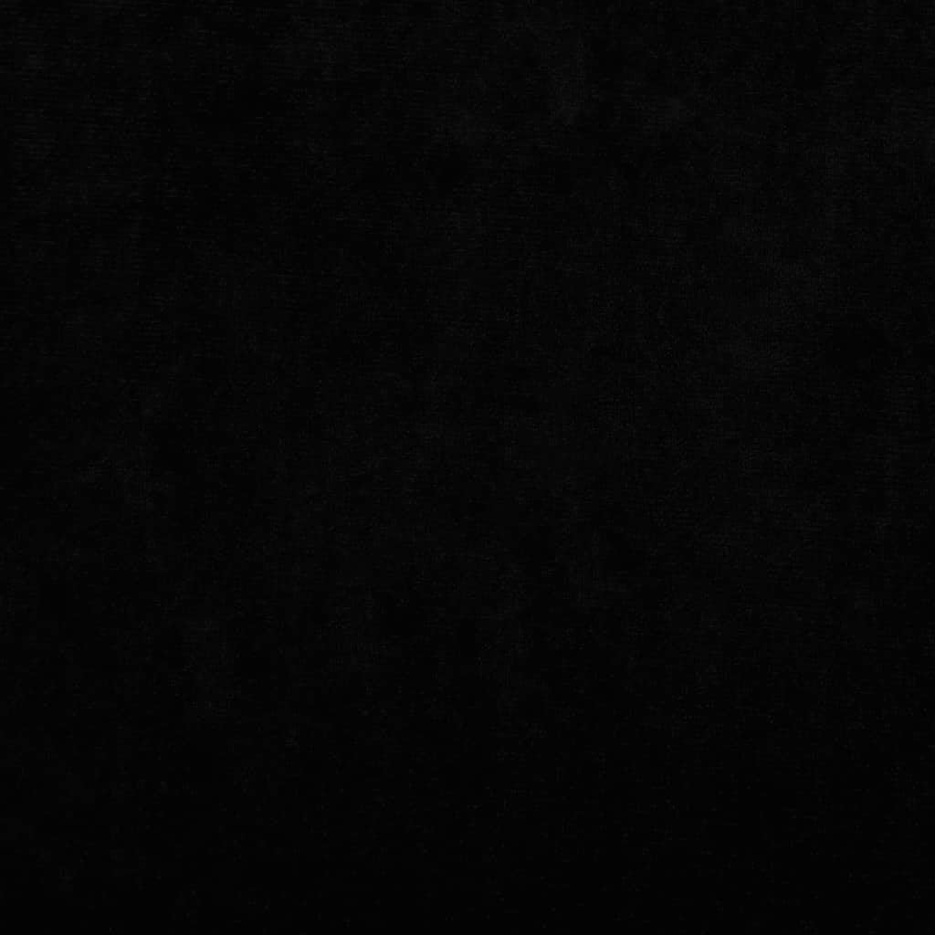 Cuccia per cani in velluto con memory foam, cuscino antiscivolo e rivestimento sfoderabile, protegge le articolazioni, per cuccioli, anziani e esterni, colore: nero, 66 x 40 x 45 cm