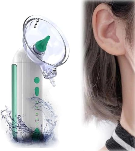 Electric Ear Cleaner Pro - Dotmalls Ear Wax Removal Tool with 4 Water Pressure Modes, Serum Ear Clean Pro, Hilpert & Welnax, Safe & Effective for Adults, Clean Ears Easily (Black)