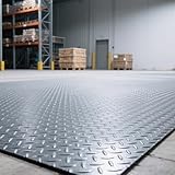 MATÉRIAU PVC DE 2,5 MM D'ÉPAISSEUR : Ce tapis de garage est fabriqué en PVC très résistant et indéchirable. Il ne se déforme pas, même après une exposition prolongée à des véhicules lourds comme des remorques, des camions et des SUV, garantissant ainsi une utilisation à long terme.