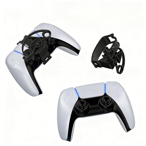 Image of YSFVNP Steering Wheel Controller, Mini Steering Wheel for Controller, Controller Steering Wheel for PC and Gaming Game Accessories Silvery Grey