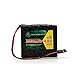 QBLPOWER 4.8v 2000mAh NiMH RC Receiver RX Battery with Hitec Connector for RC Cars and Airplanes