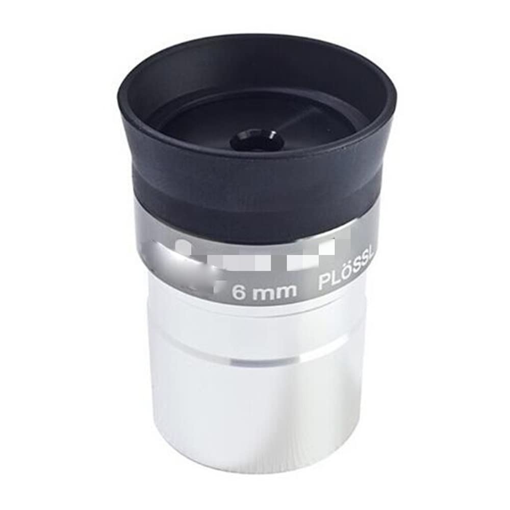 Microscope Adapter 1.25 Inches Astronomical Telescope Eyepiece Optical Glass 4mm 6mm 9mm 12mm 15mm 32mm 40mm 2X Barlow Microscope Lens Microscope Accessories (Color : 6mm)