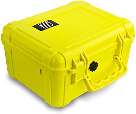 S3 Waterproof, Dustproof, Hard Case with Die Cut Foam for Universal - Non-Retail Packaging - Yellow