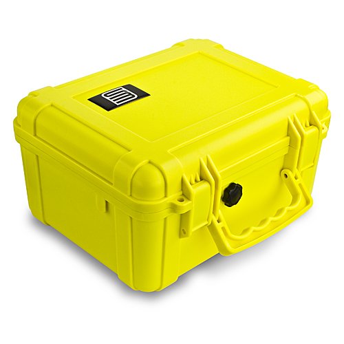 S3 Waterproof, Dustproof, Hard Case with Die Cut Foam for Universal - Non-Retail Packaging - Yellow