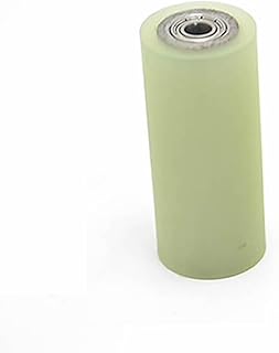 1 Pcs Diameter 30mm, Length 45mm, PU Polyurethane Roller, with Bearing, Soft Surface, Pipe Drive Rubber Wheel (Color : Diameter30xLength45, Size : Hole 5mm)