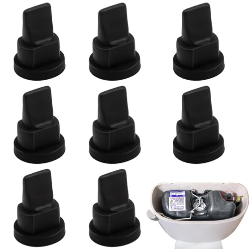 8Pcs Silicone Duckbill Valves, One-Way Check Valve Replacement for Water Pumps and Food Grade Anti-Drip Discharge, Compatible Flush Valve Kit for Toilet Home Maintenance