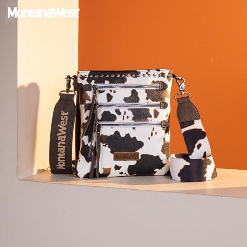 Image of Montana West Crossbody Bags for Women Multi Pocket Cross Body Bag Purses with Guitar Strap