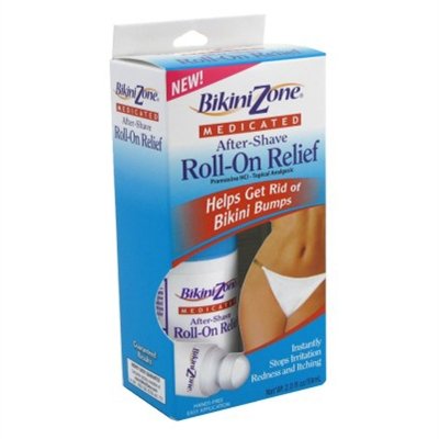 Bikini Zone Roll-On-Relief After Shave 2oz (3 Pack)