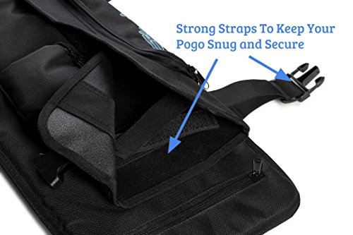 Flybar Extreme Pogo Stick Back Pack Carrier- Bring Your Pogo Stick With You Anywhere - Comfortable Shoulder Straps - Black #TOP3