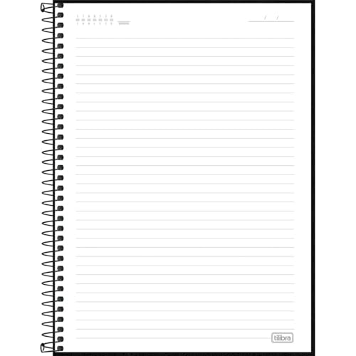 Tilibra - Caderno Executivo Espiral Capa Dura Universitário Cambridge 80 Folhas