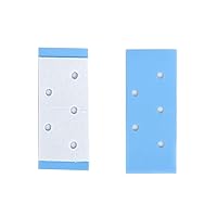 Vista 4 de 40 tiras de cinta adhesiva de doble cara para peluca, tupee, pieza de pelo