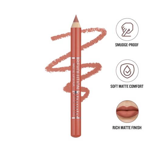 Image of Character Revolution Matte Lipstick - Long-Wear, Fade-Proof Formula | Smooth Glide for Bold, Defined Lips | All-Day Comfort & Intense Color Payoff | Matte Finish, Multiple Shades Available