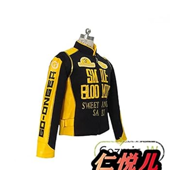 炎神戦隊ゴーオンジャー　ゴーオンゴールド　ジャケット　衣装　当時品　コスプレ 炎神戦隊ゴーオンジャー ゴーオンゴールド ジャケット 衣装 当時