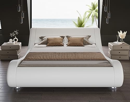 Sha Cerlin AK-883-5 Queen Size Upholstered Bed Frame thumb #2