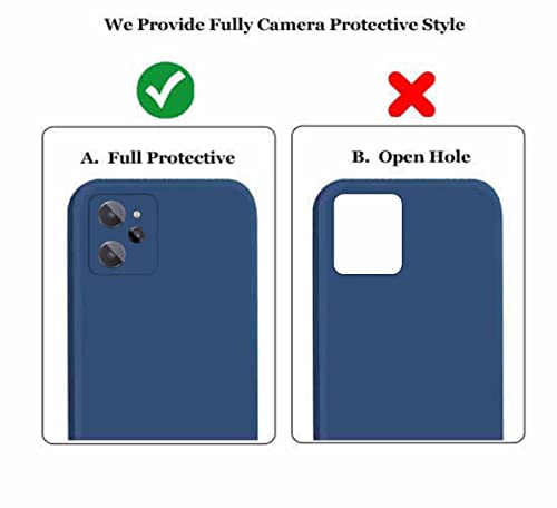 Image of A rtistque Back Cover Case for Realme C31 with Camera Protection | Shockproof TPU | Stylish Protective Design | Slim Fit | Ultra Matte | Realme C31 Back Cover - Blue