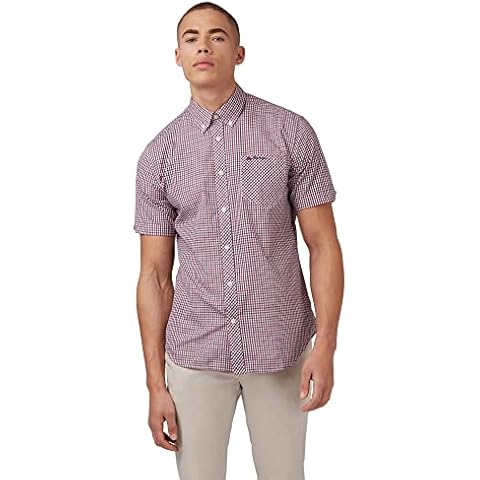 Ben Sherman Red Button Up Casual Shirt Cover